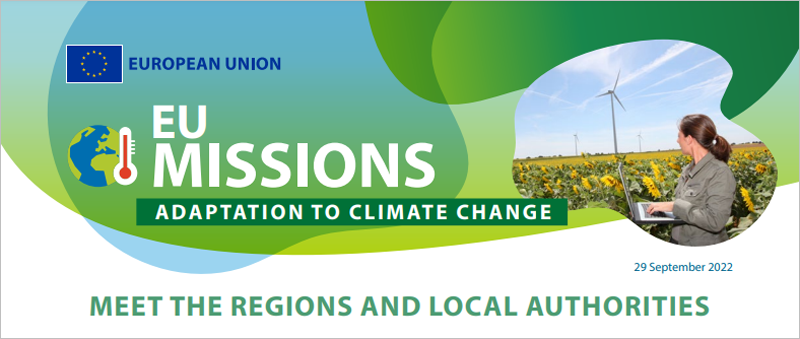 misión europea de adaptación al cambio climático