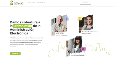 Sepalo Software lanza una página web con contenido específico sobre sus soluciones smart citizen