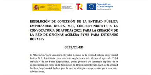 Casi 60 nuevas oficinas Acelera Pyme impulsarán la digitalización de las empresas en entornos rurales