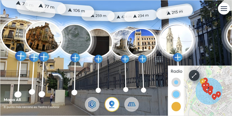 Una nueva app de realidad aumentada ofrece una experiencia turística innovadora en Elda