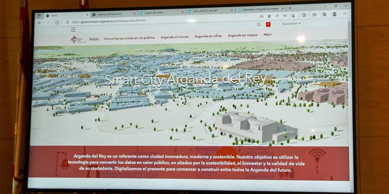 Arganda del Rey presenta la primera fase de su proyecto de smart city