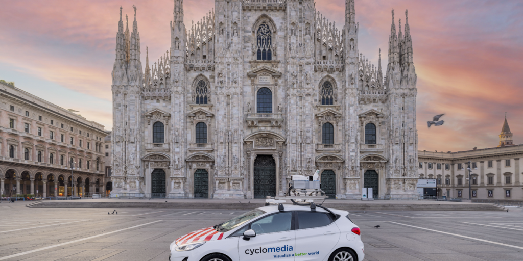 Cyclomedia dará a conocer su proyecto de gemelo digital de Milán en la Conferencia Esri España 2022
