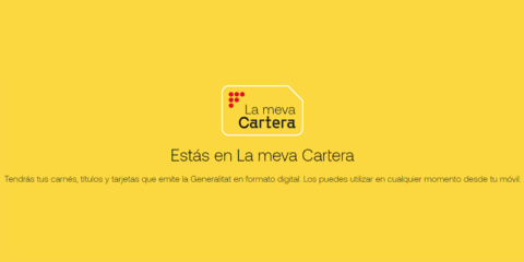 En funcionamiento la cartera digital de Cataluña para llevar las tarjetas en formato virtual