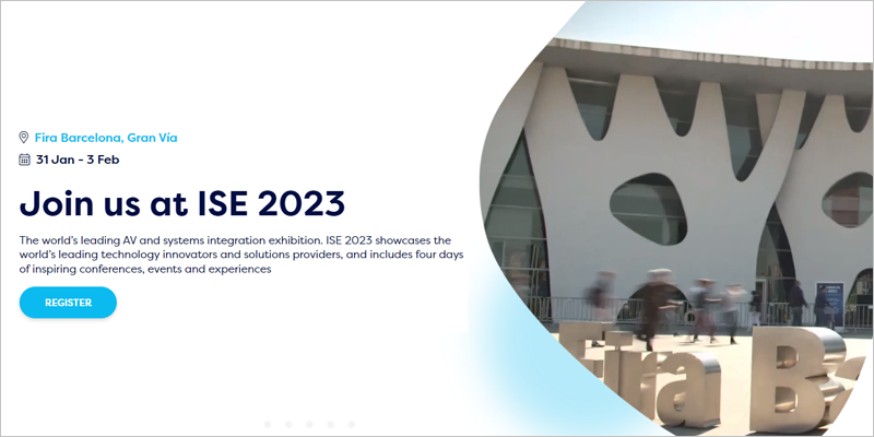 Se abre el registro para la edición de 2023 de la feria Integrated Systems Europe 