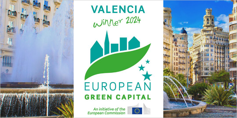 Valencia, ganadora del título de Capital Verde Europea 2024
