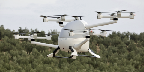 Villacarrillo acoge demostraciones de vuelo para la futura integración del aerotaxi en las ciudades