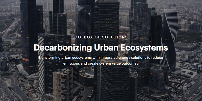  El Foro Económico Mundial impulsa una plataforma con herramientas para la descarbonización urbana