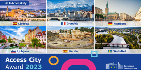 Córdoba y Mérida, seleccionadas como finalistas del Premio Ciudad Accesible 2023