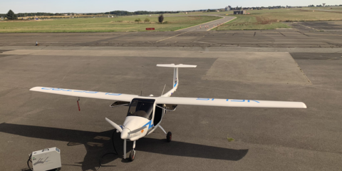 El aeródromo de Pontoise acoge pruebas de vuelo de movilidad aérea urbana