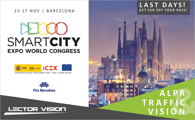 Lector Vision estará presente en Smart City Expo World Congress 2022