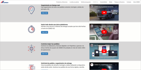 La plataforma digital de Cemex cuenta con el 80% de los clientes de la compañía dados de alta