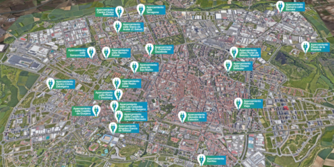 Adjudicada la instalación de 84 puntos de recarga para vehículos eléctricos en Vitoria-Gasteiz