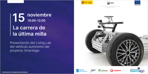 Webinar sobre el proyecto de vehículo autónomo enmarcado en la iniciativa Smartiago