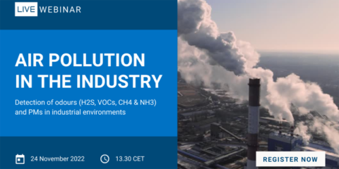 Webinar de Kunak sobre el control de la contaminación del aire en entornos industriales