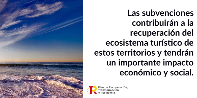 Autorizada la concesión de 64 millones en ayudas para la resiliencia turística de los territorios extrapeninsulares