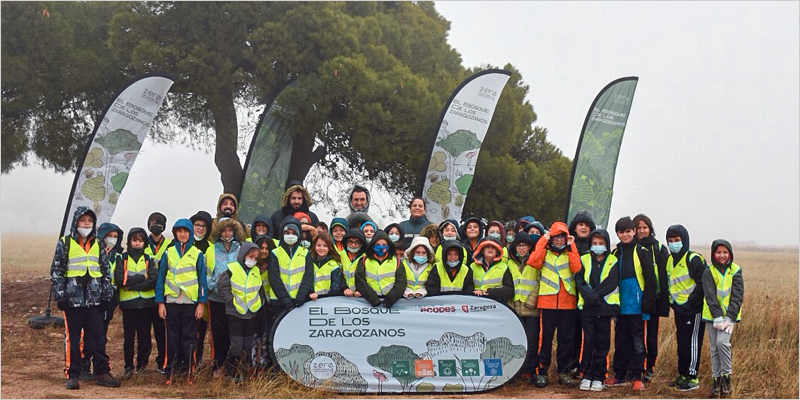 Cemex participa en el proyecto El Bosque de los Zaragozanos para conseguir una ciudad más verde