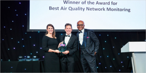 Kunak recibe un premio por su proyecto de monitorización de la calidad del aire en puertos marítimos