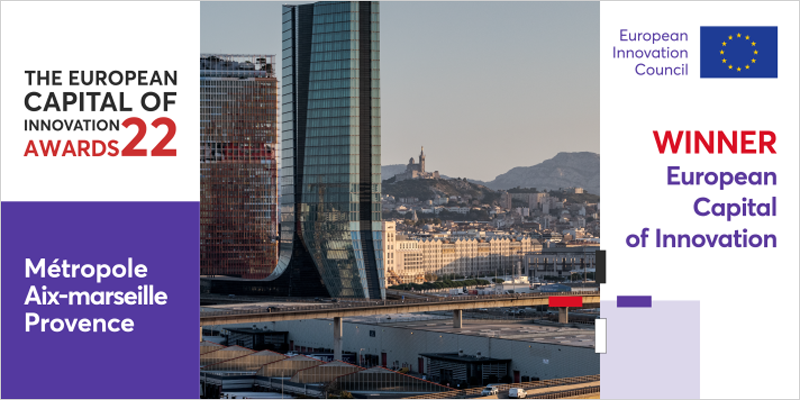 Métropole d’Aix-Marseille-Provence y Haarlem, ganadoras de los premios Capital Europea de la Innovación 2022