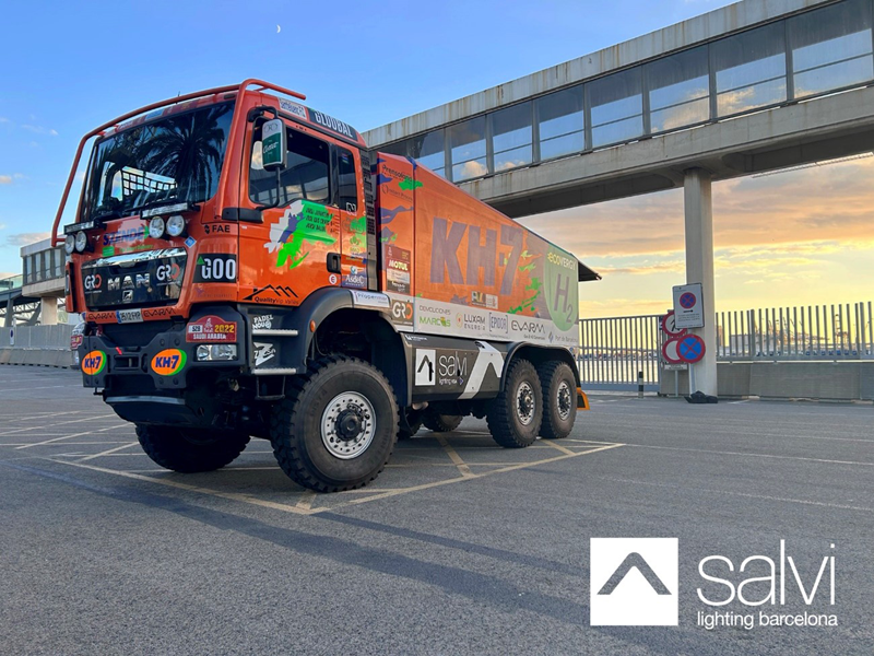 camión con combustibles alternativos más sostenibles Dakar 2023