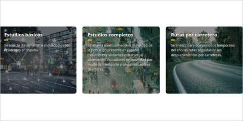 El Mitma publica nuevos datos de movilidad más precisos y completos con tecnología big data