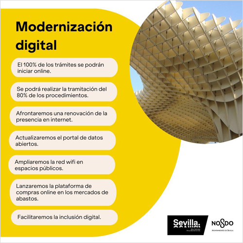 transformación digital del Ayuntamiento de Sevilla