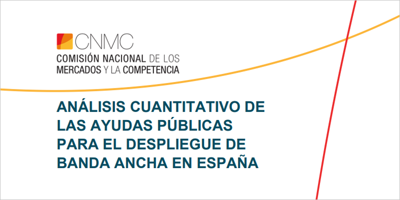 Las ayudas públicas permitieron desplegar la banda ancha en más del 40% de municipios españoles entre 2013 y 2020