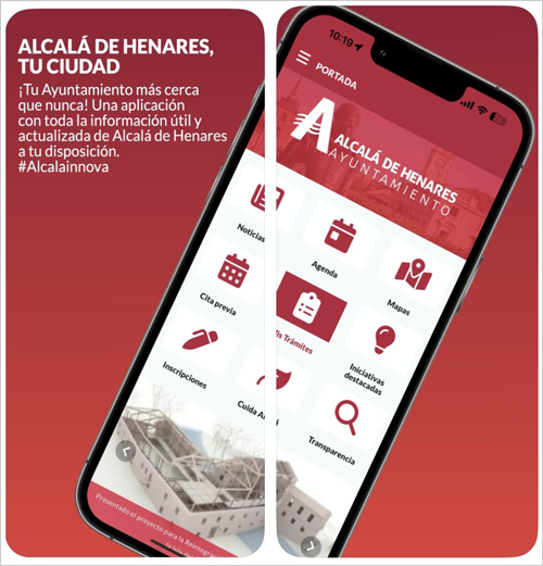 app municipal de Alcalá de Henares