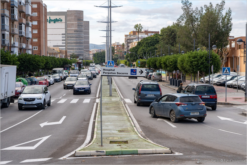 plataforma municipal de medio ambiente y control del tráfico en Cartagena