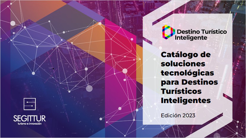 catálogo de soluciones tecnológicas para DTI 2023 de Segittur