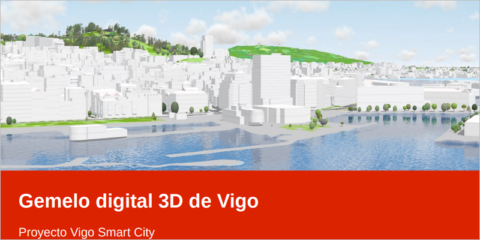El proyecto de gemelo digital de Vigo en 3D cuenta con más de 25 visores interactivos