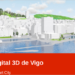 El proyecto de gemelo digital de Vigo en 3D cuenta con más de 25 visores interactivos
