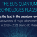 Informe sobre la fase inicial de la iniciativa emblemática europea de tecnologías cuánticas