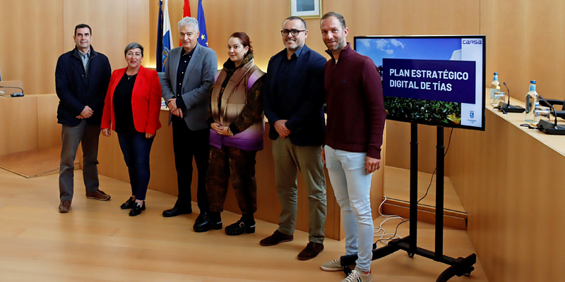El municipio de Tías presenta su Plan Estratégico Digital con metodología europea