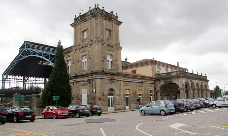 estación ferroviaria de Santiago de Compostela
