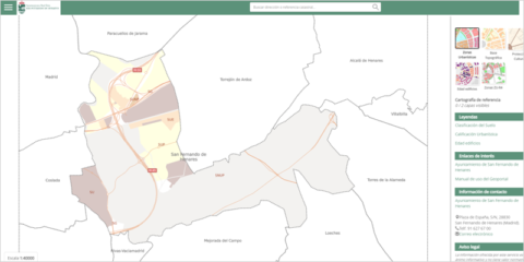 San Fernando de Henares lanza un geoportal urbanístico con la colaboración de Nexus Geographics