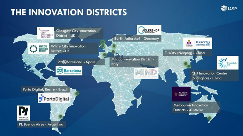 alianza global de distritos de innovación