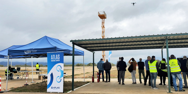 El proyecto iMOV3D prueba tecnologías de vehículos aéreos autónomos en Beas de Segura