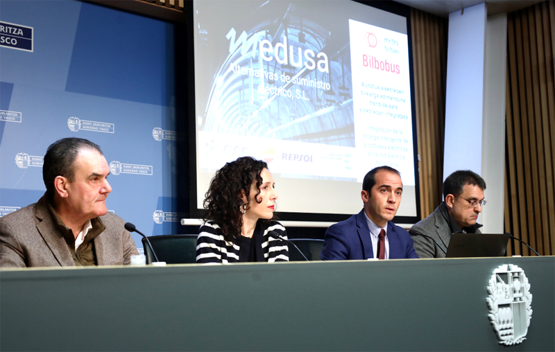 proyecto de recarga de la asociación Medusa en Bilbao