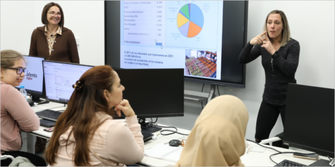 Fundación ONCE formó en habilidades digitales a 5.558 personas con discapacidad en 2022