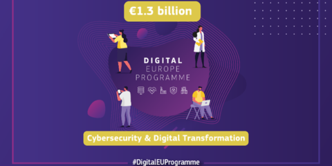 Inversión de casi 1.300 millones del programa Europa Digital en ciberseguridad y transición digital