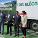 Una pedanía de Murcia estrena dos puntos de recarga rápida de uso público para camiones eléctricos