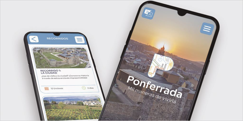 El Ayuntamiento de Ponferrada lanza una app que muestra los atractivos y recursos turísticos del destino