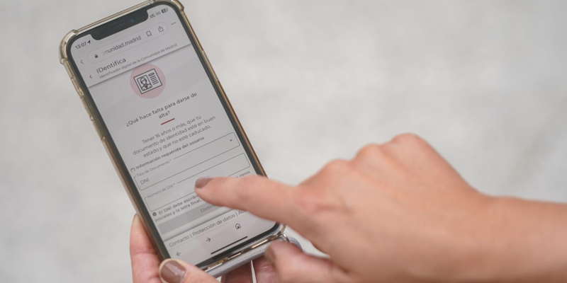 IDentifica, la nueva herramienta digital de identificación y firma de la Comunidad de Madrid