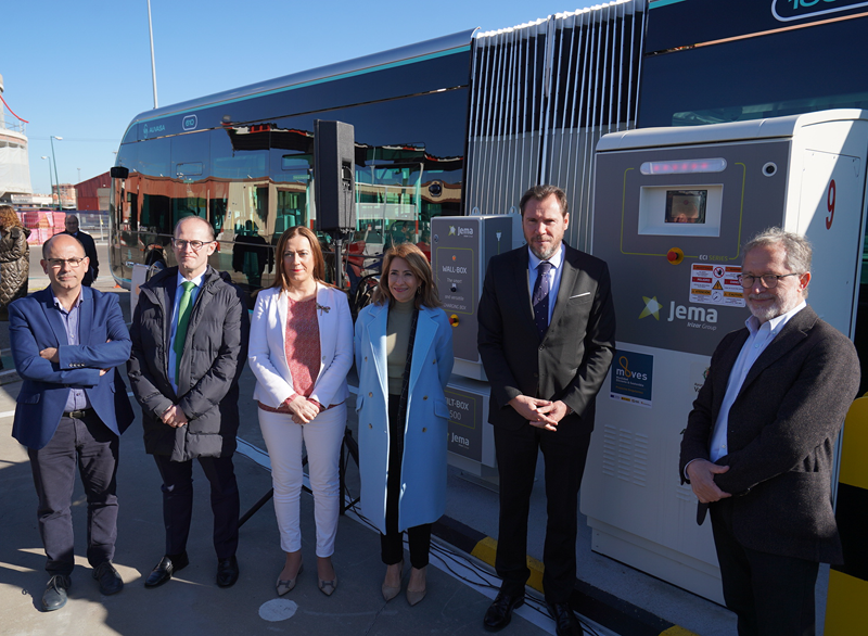 infraestructura de recarga de autobuses eléctricos de Valladolid