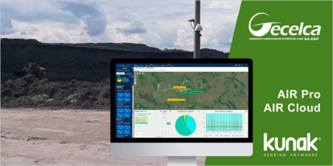 Una mina de Colombia cuenta con estaciones Kunak AIR Pro para monitorizar la calidad del aire