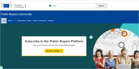 En funcionamiento la Plataforma Comunitaria de Compradores Públicos de la Unión Europea