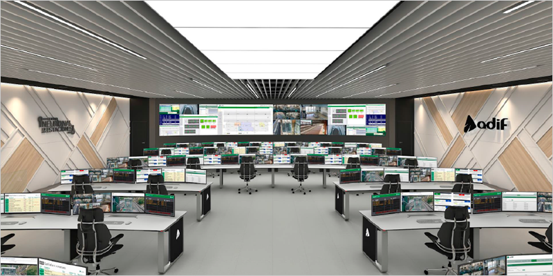 Adif invierte 31,1 millones en el centro tecnológico que gestionará sus estaciones de forma remota y centralizada