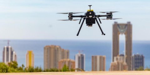 ETRAIR mostró en Benidorm las capacidades de sus vehículos aéreos no tripulados