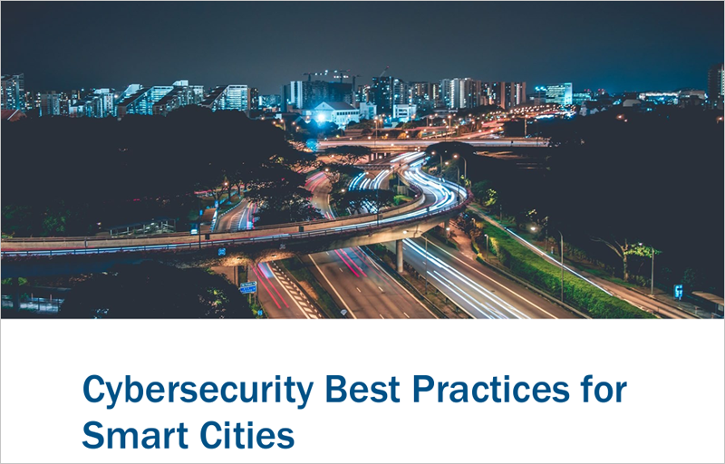 guía Mejores prácticas de ciberseguridad para ciudades inteligentes