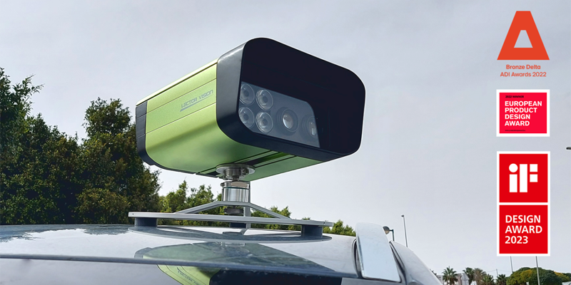 Smart Sensor Traffic Eye de Lector Vision, galardonado con un iF Design Award 2023